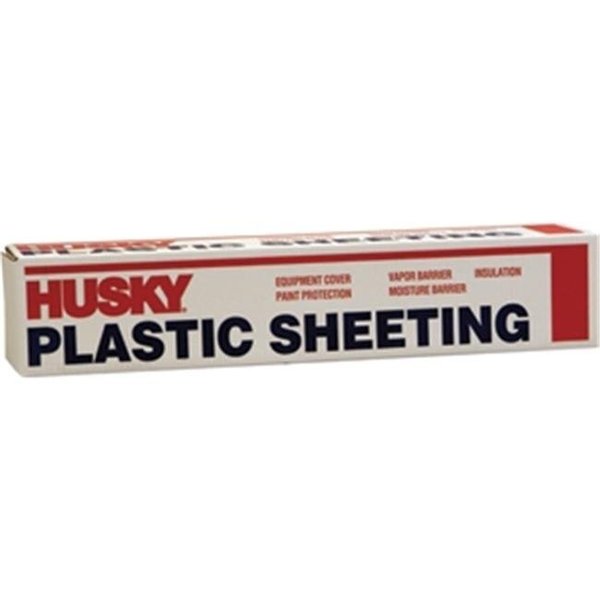 Husky Husky CF00712-0400C 12 x 400 ft.; 0.7 Mil Clear Poly Film 73257050104